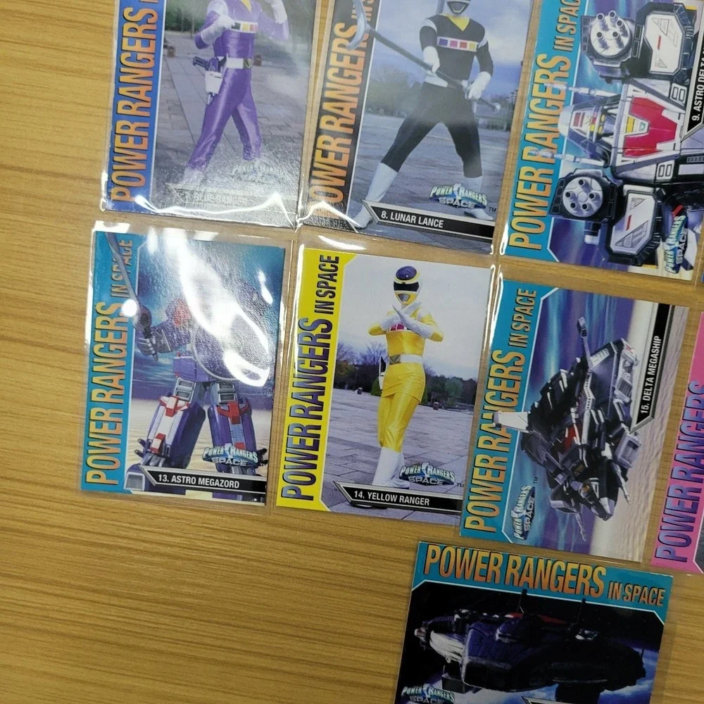 Vintage Power Rangers In Space Card Lot 1997 Bandai Bundle Lot of 16 Cards